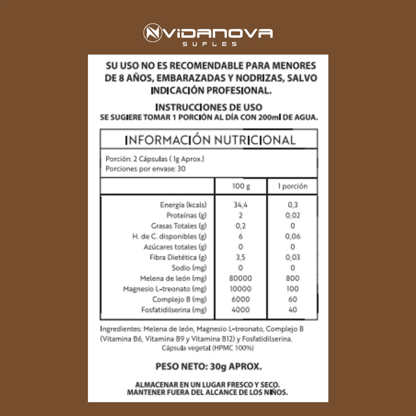 MELENA DE LEON FORTIFICADA