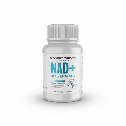 NAD+ RESVERATROL 1000MG 60 CAPS